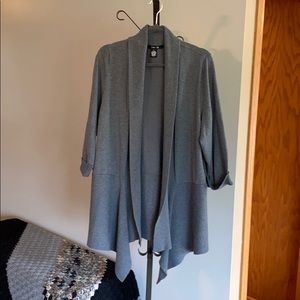Grey cardigan